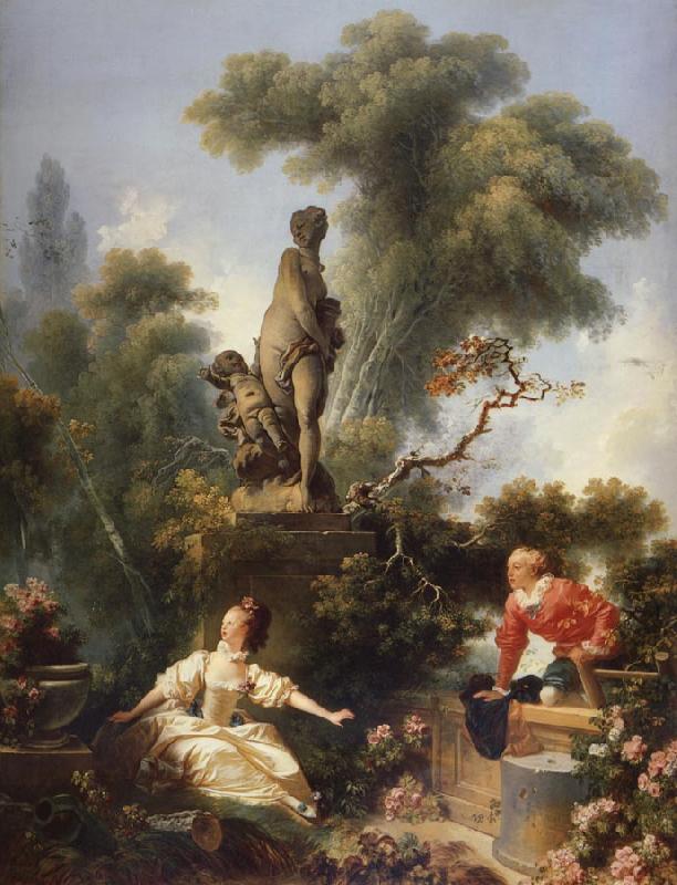 Jean-Honore Fragonard The Meeting